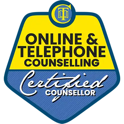 A logo of the online and telephone counselling service.